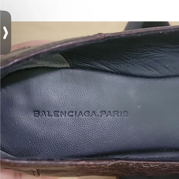 Balenciaga flats brown EUC - Picture 5 of 10